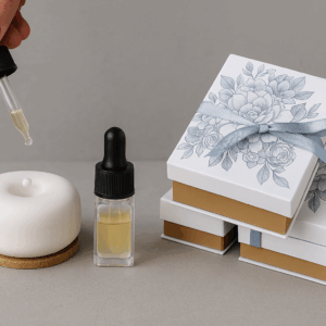 Diatomite Diffuser Set With Essential Oil